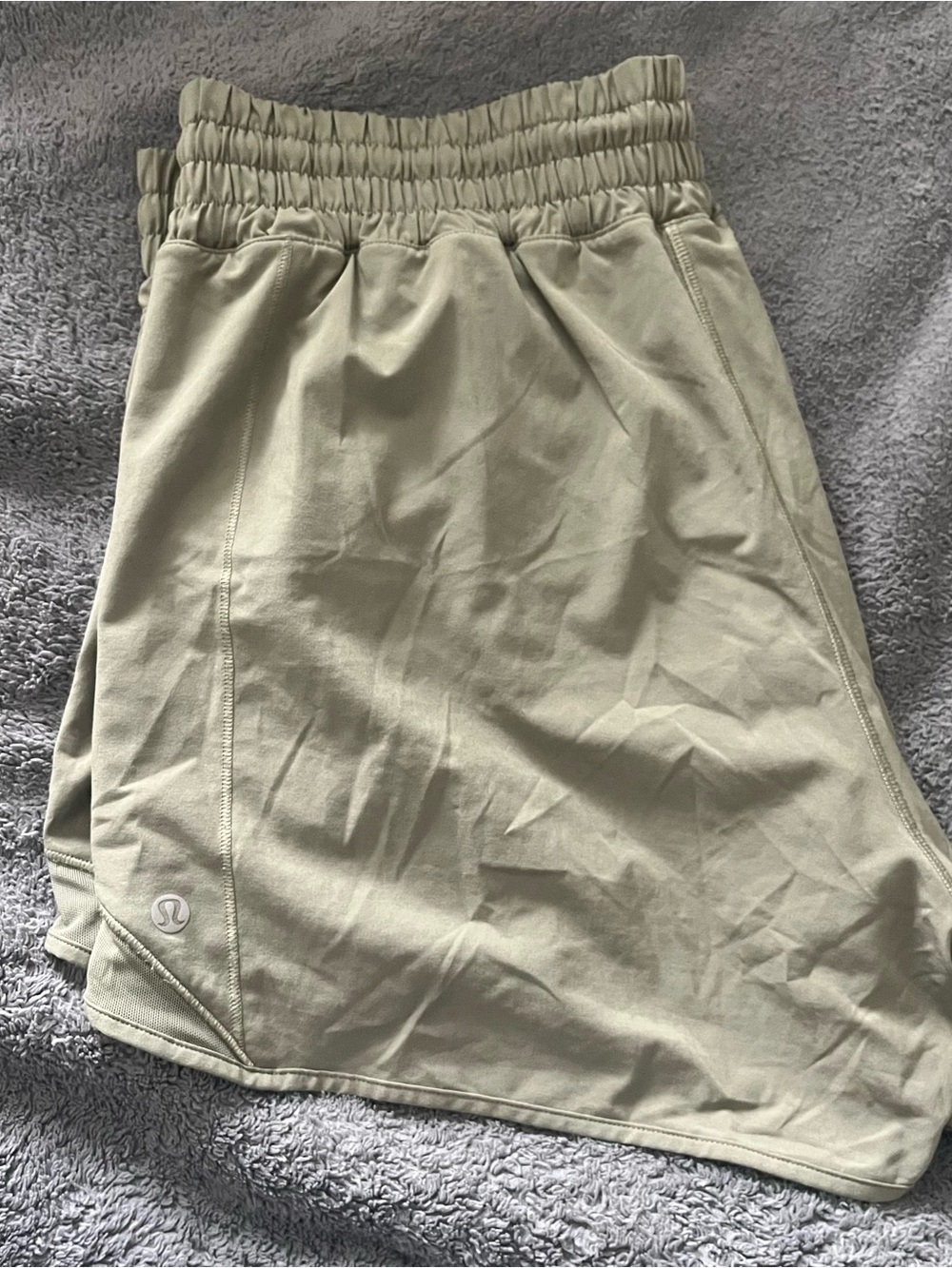 lululemon athletica Olive Green Athletic Shorts
